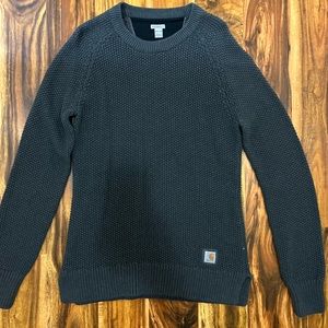 Carhartt gray heavy knit sweater